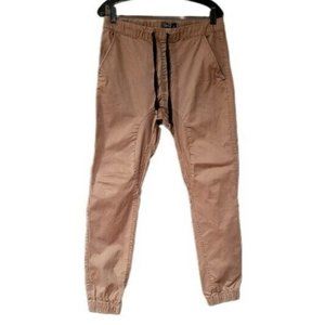 The Cuffed Chino by Cotton On size 32 Tan Beige Draw String Cut And Crafted